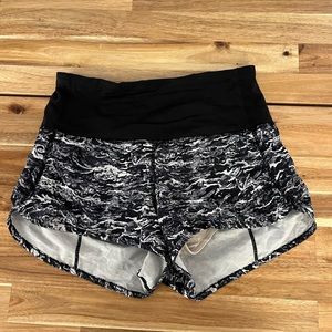 Size 4 high waisted Lululemon shorts